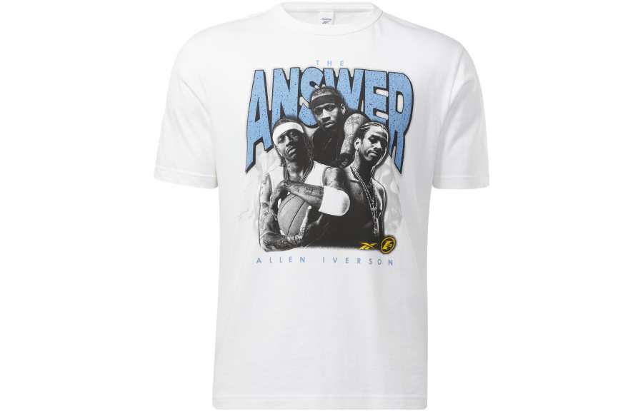 Reebok BB IVERSON TRIO T Shirt Men's White