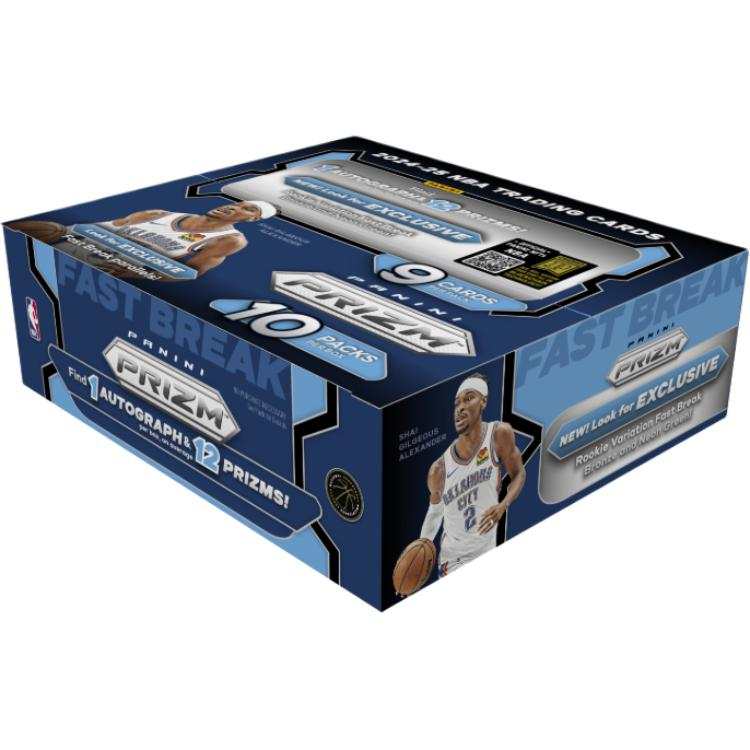 PANINI 2024 25 PRIZM NBA Fast Break Edition, Prizm, Player Card Box, Basketball Sports Cards Whole Box