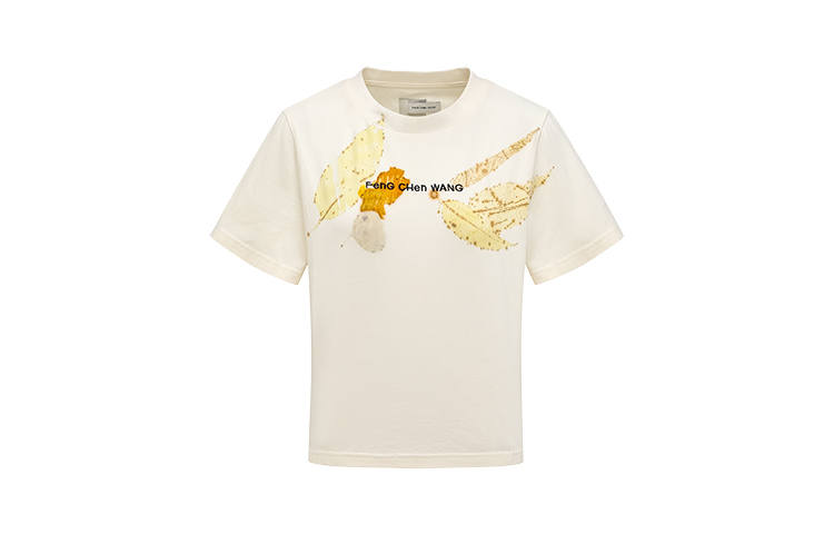 Feng Chen Wang Feng Chen Wang Logo-embroidered Cotton T-shirt