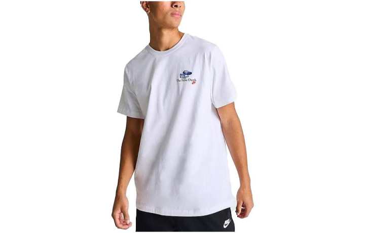 Nike Nike SPORTSWEAR DUNK GRAPHIC T Shirt Men's White