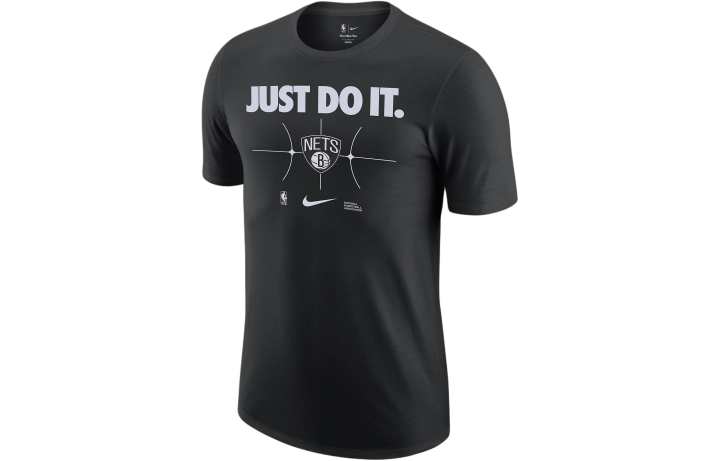 Nike Nike Brooklyn Nets Essential T Shirt Brook Nets Men's Black