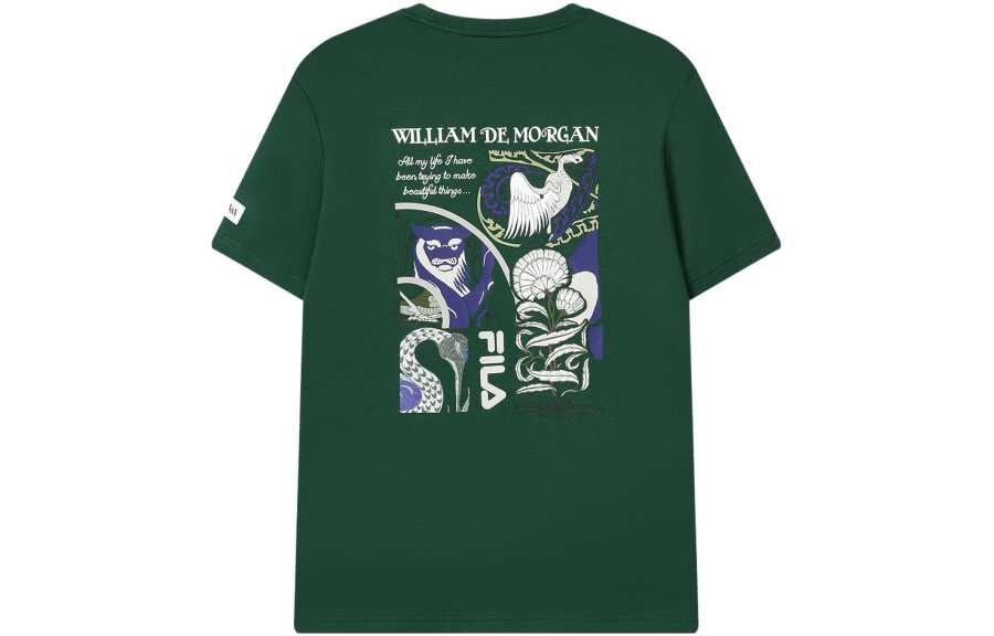 FILA T Shirt Men's Bamboo Emerald Green
