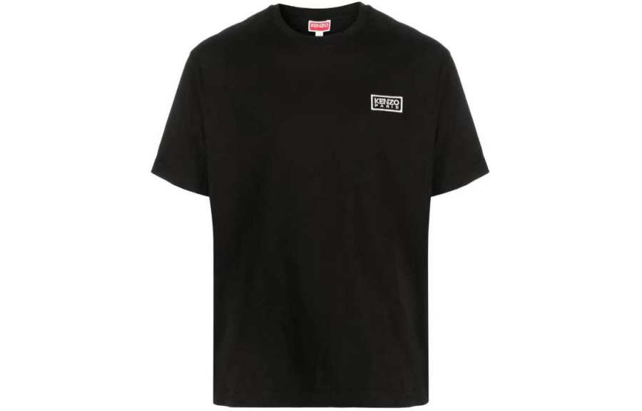 KENZO Logo-embroidered Cotton T-shirt