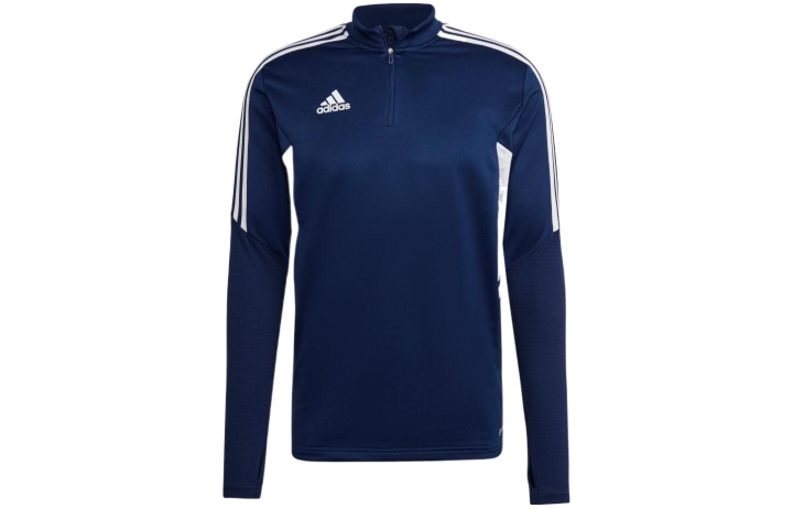 Adidas Adidas T Shirts Men's Blue Stand Collar Moderate Other