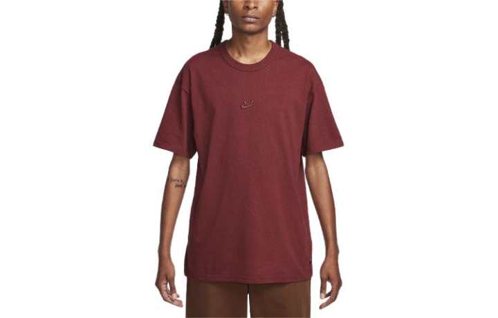 Nike Nike Sportswear Essentials Sportswear Premium Essentials T Shirt Men's Dark Team Red