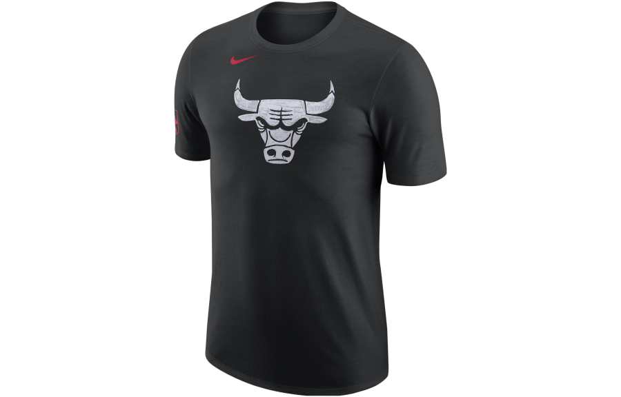 Nike Nike Chicago Bulls City Edition T Shirt City Edition, Chicago Bulls Men's Black
