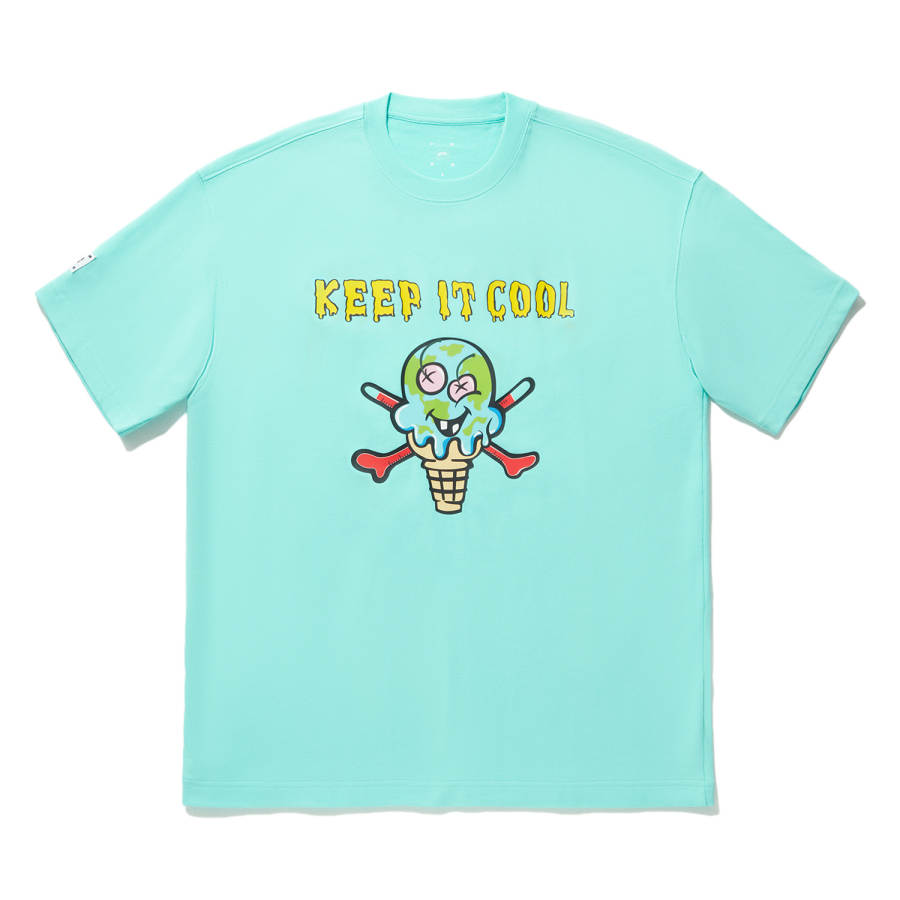 Li-Ning Li Ning x Ice Cream T Shirt Men's Light Pine Green