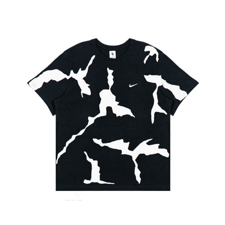 Nike Nike T Shirts Unisex Black Crew Neck Moderate Straight Fit