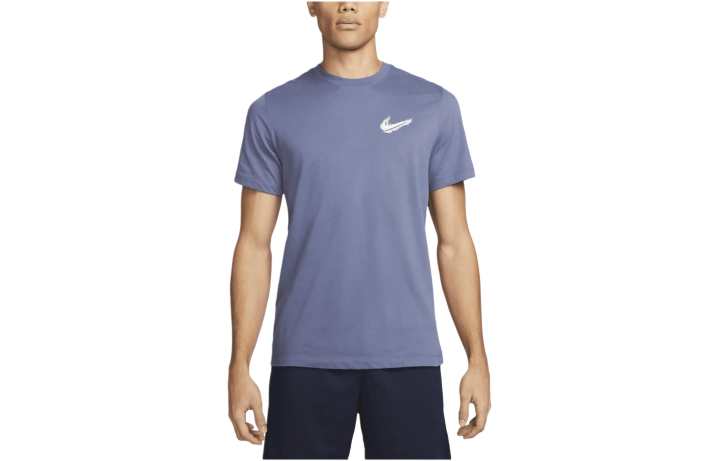 Nike Nike Dri FIT T Shirt Men's Blue Purple