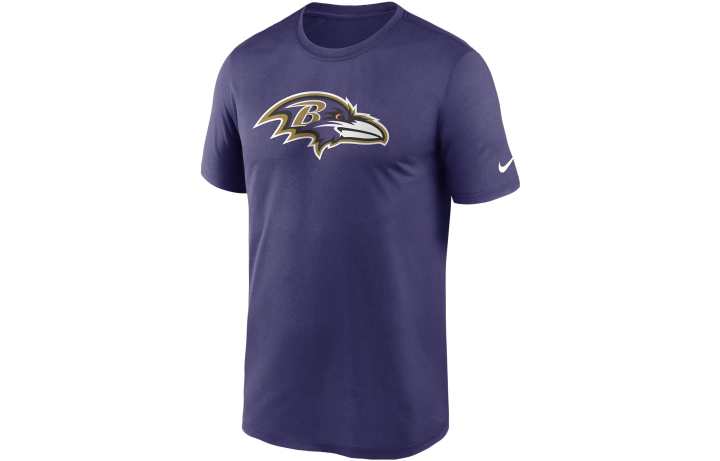 Nike Nike Baltimore Ravens Slub Men's Nike Dri-FIT Nfl T-Shirt