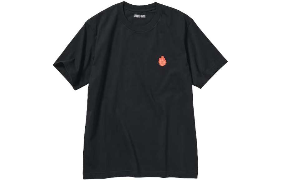 UNIQLO x HUOYINGRENZHE,LIANMINGKUAN FW23 T Shirt Unisex Black