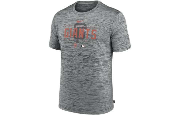 Nike Nike X MLB T Shirts Men's Gray Crew Neck Moderate Straight Fit