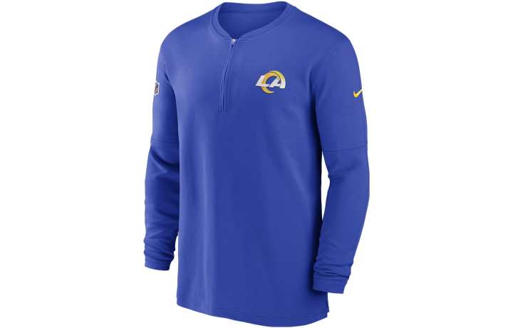 Nike Nike Dri Fit T Shirts Men's Blue Crew Neck Moderate Straight Fit