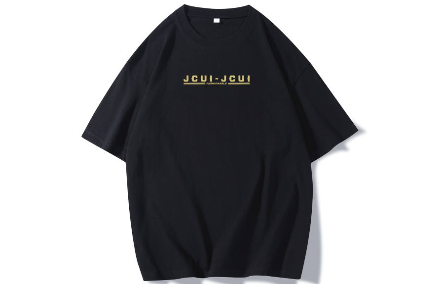 JCUI T Shirts Unisex Crew Neck Moderate Straight Fit
