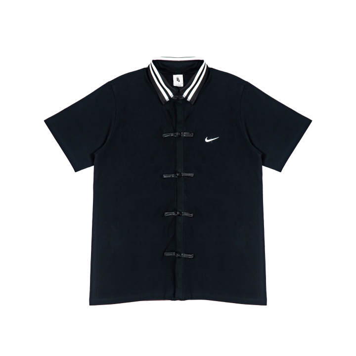 Nike Nike T Shirts Unisex Black Square Collar Moderate Straight Fit