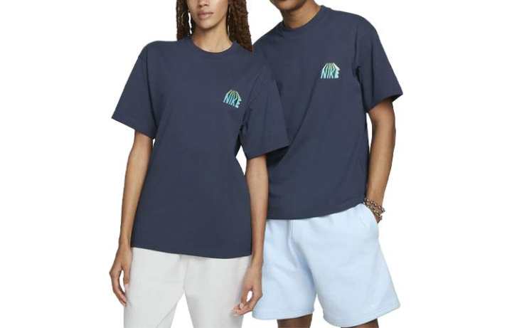 Nike Nike T Shirt Unisex Marine Blue