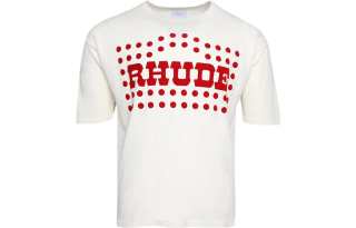 Rhude Flocked Burnout T-shirt