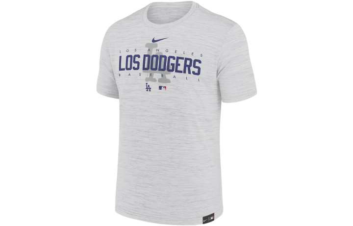 Nike Nike Lsu Tigers Velocity Baseball Wordmark Stack Men's Nike Dri FIT College T Shirt
