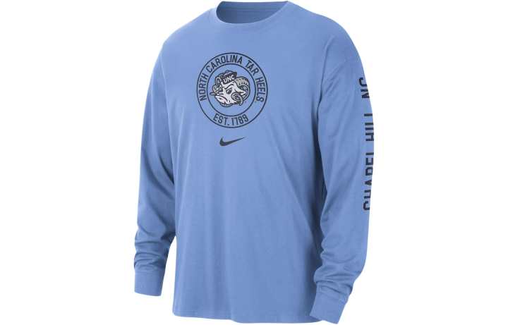 Nike Nike Unc Max90 Men's Nike College Long-Sleeve T-Shirt