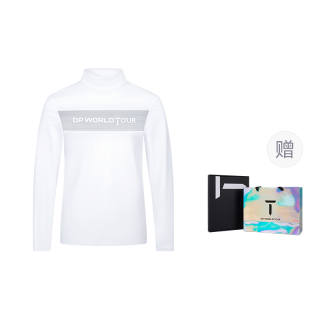 EUROPEAN TOUR T Shirts Men's Half Turtleneck Moderate Straight Fit