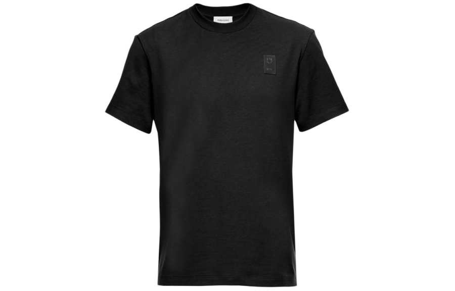 Ferragamo Ferragamo Logo Patch Crewneck T Shirt