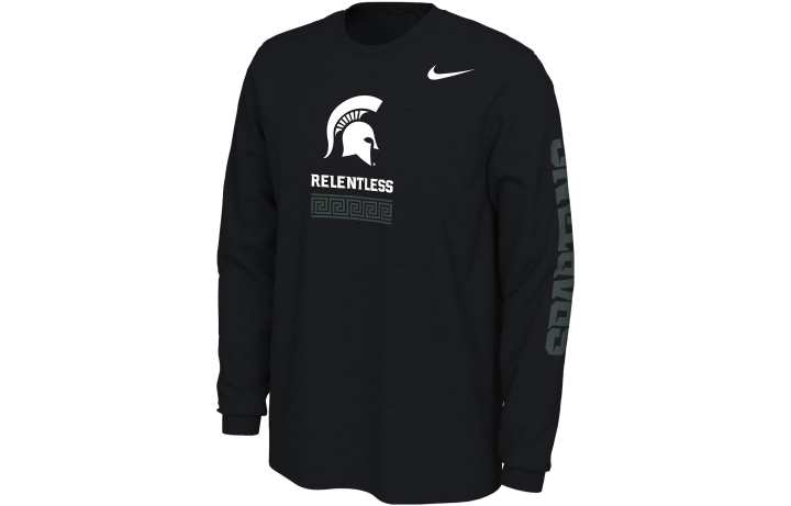 Nike Nike T Shirts Men's Black Crew Neck Moderate Straight Fit