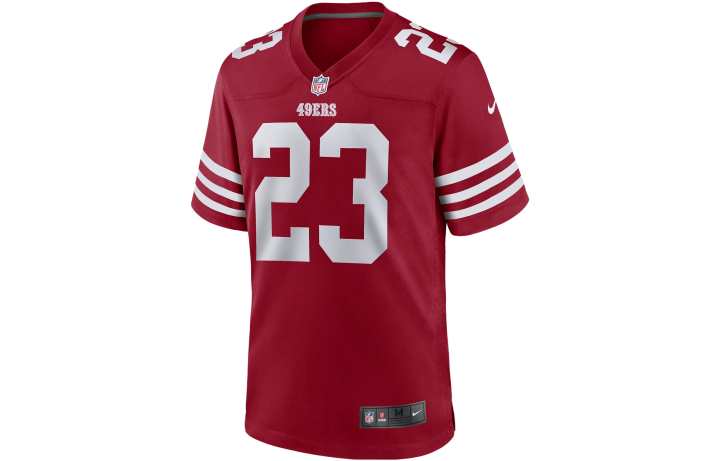 Nike Nike Nfl San Francisco 49ers (Christian McCaffrey) Men's Game Football Jersey