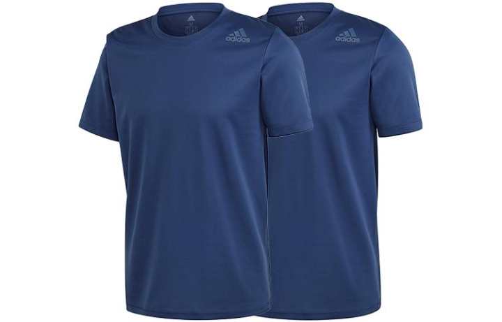 Adidas Adidas Trg Tee H.Rdy T Shirt Men's 2 Pack Tech Indigo