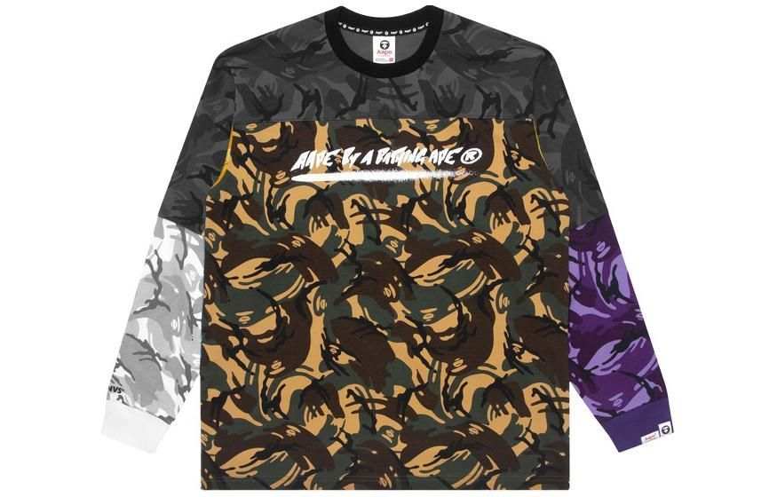 Aape T Shirt Men's Color Camouflage