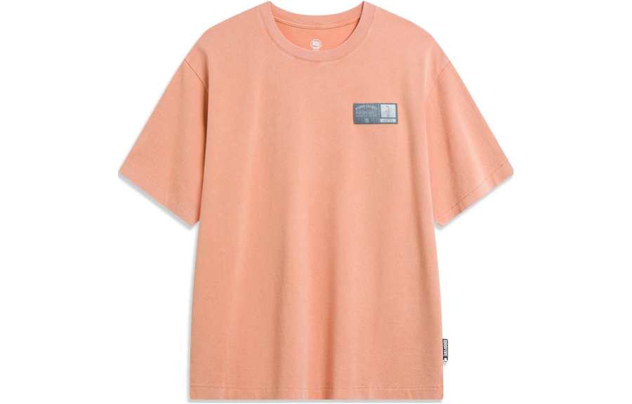 Li-Ning Li Ning Badfive T Shirt Unisex Sunset Orange