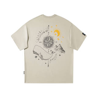 TFOUR T Shirts Unisex Crew Neck Moderate