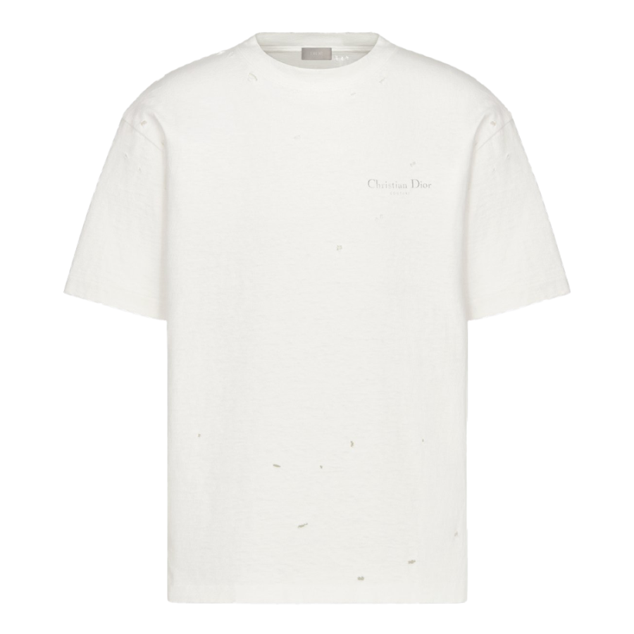 DIOR T Shirts Men's Crew Neck Moderate Straight Fit