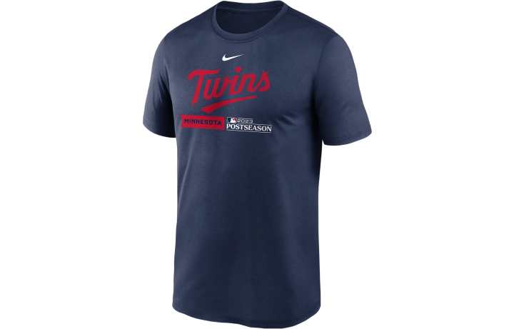 Nike Nike X MLB T Shirts Men's Navy Crew Neck Moderate Other