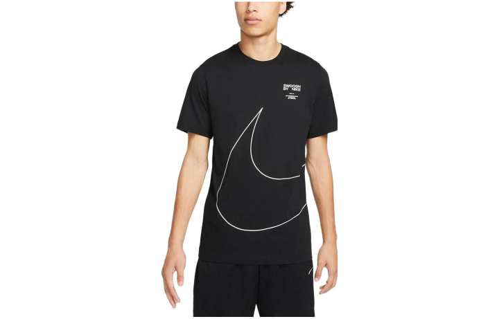 Nike Nike T Shirts Men's Black Crew Neck Moderate