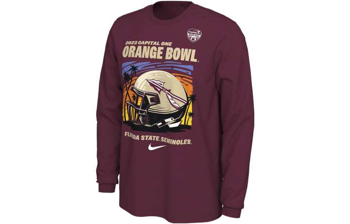 Nike Nike College T Shirt T Shirt Men's Dark Purple