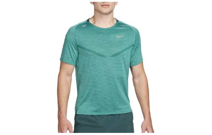 Nike Nike T Shirts Men's Green Crew Neck Moderate