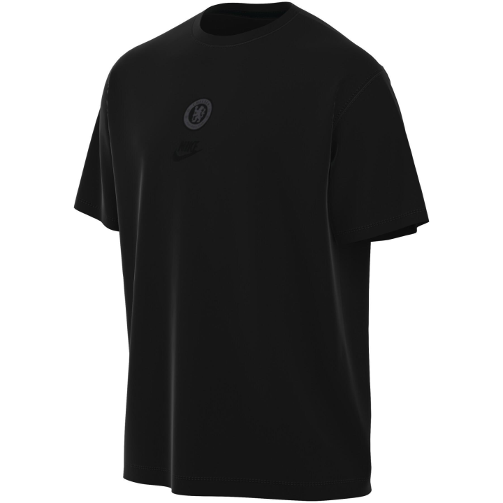 Nike Nike T Shirts Men's Black Crew Neck Moderate Straight Fit