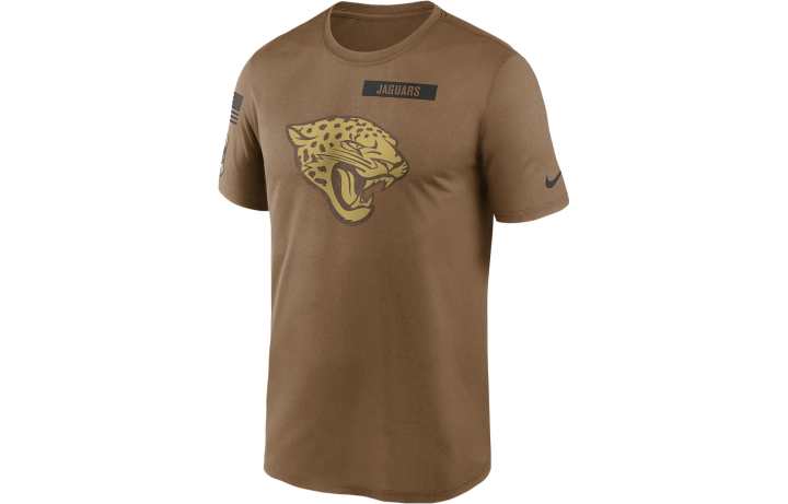 Nike Nike T Shirts Men's Brown Crew Neck Moderate Straight Fit