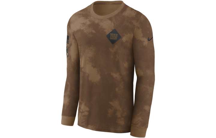 Nike Nike T Shirts Men's Brown Crew Neck Moderate Straight Fit