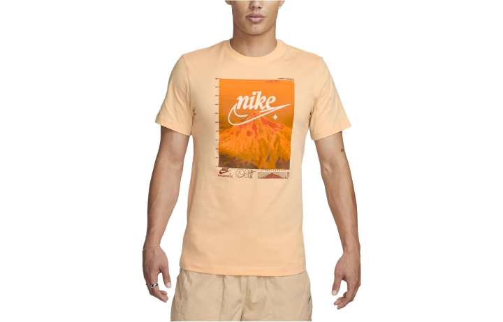 Nike Nike Sportswear T Shirt Men's Ice Peach Red