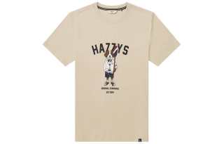 HAZZYS T Shirts Men's Crew Neck Moderate Straight Fit
