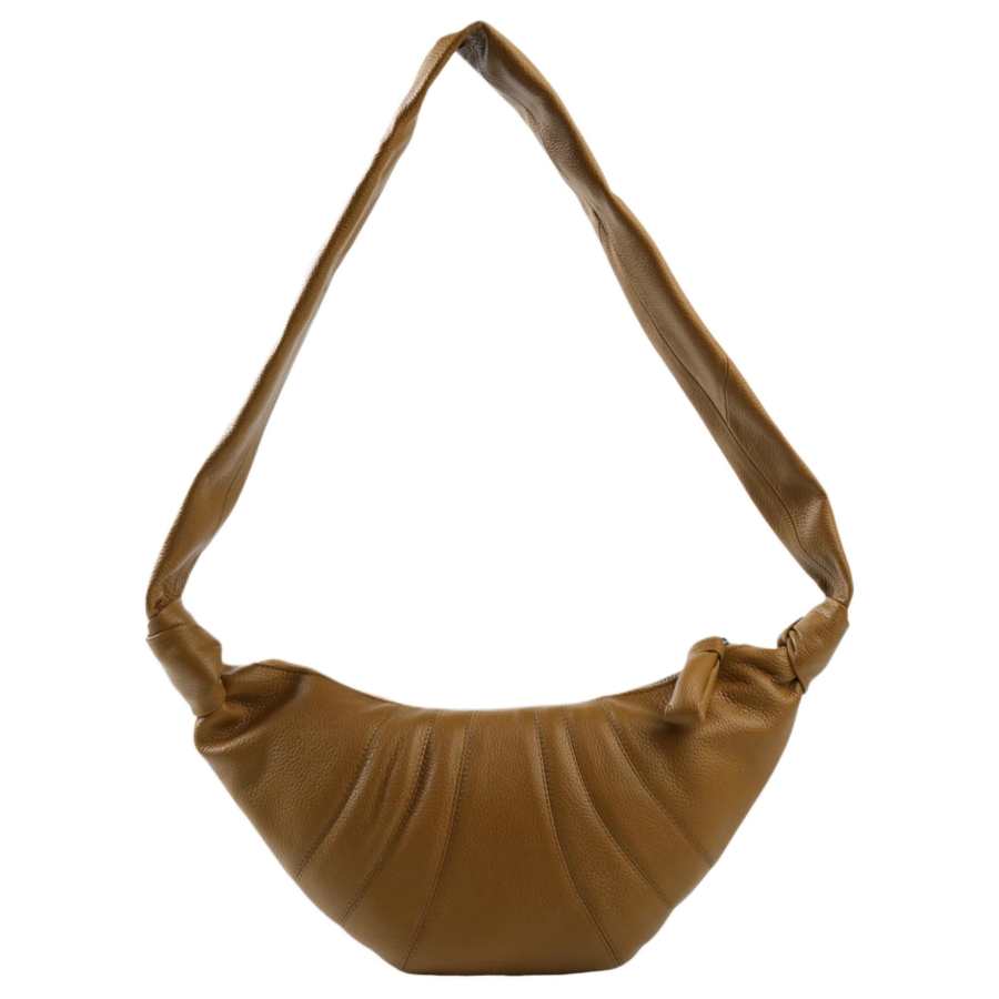 Lemaire Viscose Croissant Bag Shoulder Bag Small Women's Bronze Khaki