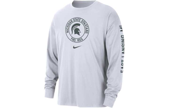 Nike Nike Michigan State Max90 Men's Nike College Long-Sleeve T-Shirt