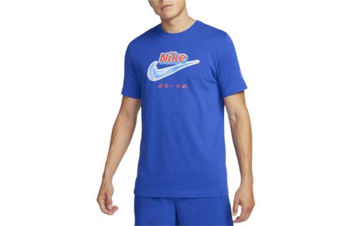 Nike Nike Dri FIT T Shirt Men's Blue