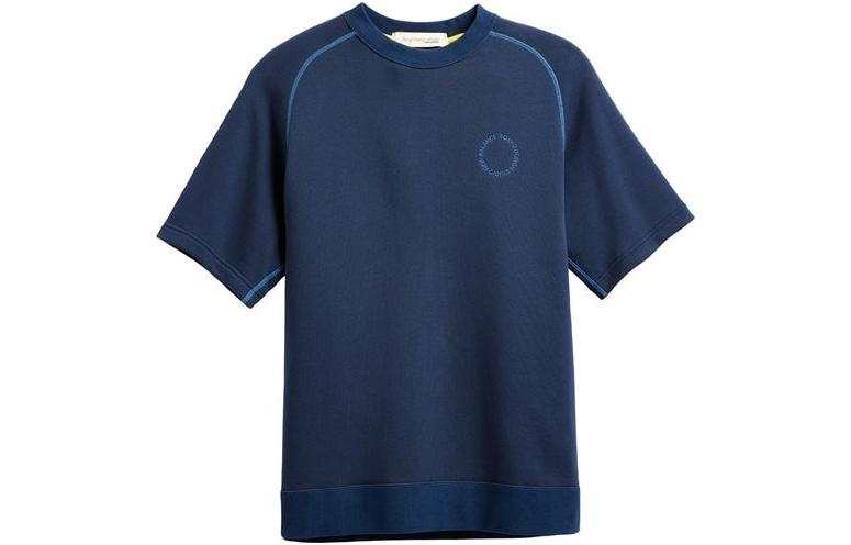 New Balance New Balance T Shirts Unisex Blue Crew Neck Moderate Straight Fit