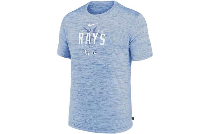 Nike Nike T Shirts Men's Blue Crew Neck Moderate Straight Fit