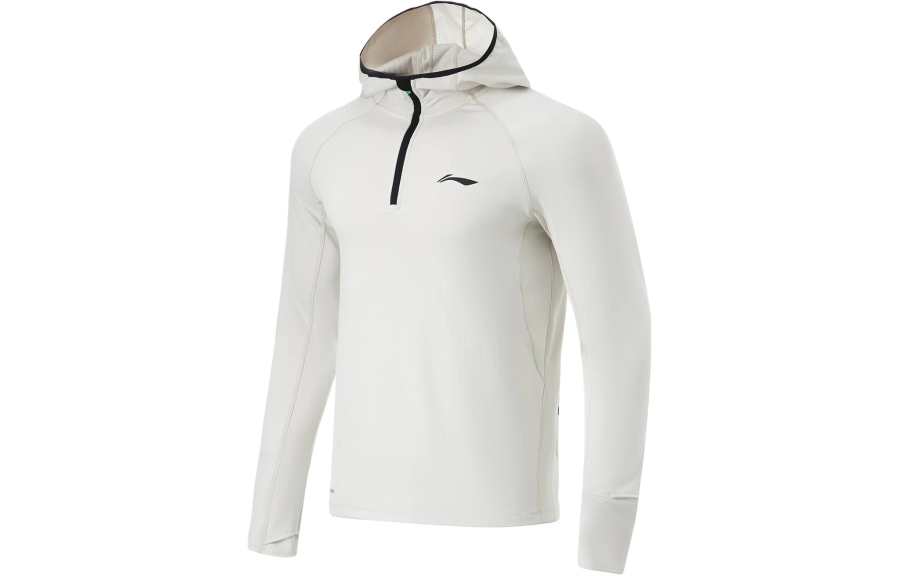 Li-Ning Li Ning T Shirt Men's Silver Birch Gray