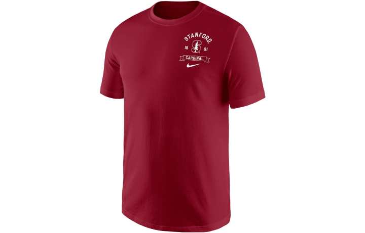 Nike Nike Stanford T Shirt Men's Dark Red
