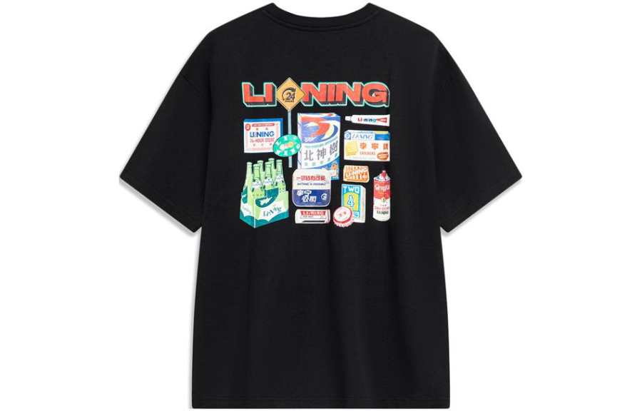 Li-Ning Li Ning Skateboard T Shirt Men's Black
