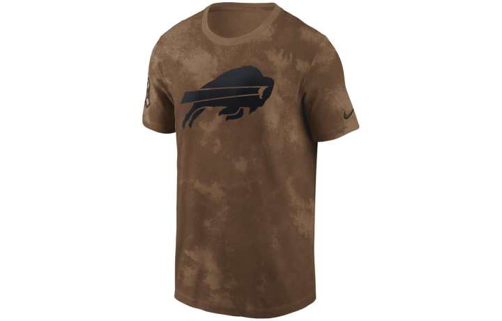 Nike Nike T Shirts Men's Brown Crew Neck Moderate Straight Fit